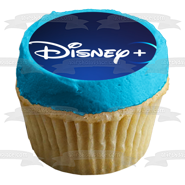 Disney Plus + Logo Edible Cake Topper Image ABPID51308