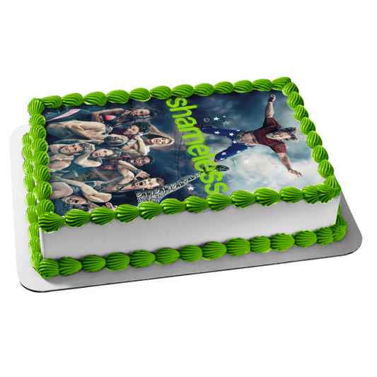 Shameless Season 10 Frank Veronica Ian Liam Lip Carl Cammi Debbi Mickey Kevin Edible Cake Topper Image ABPID51189