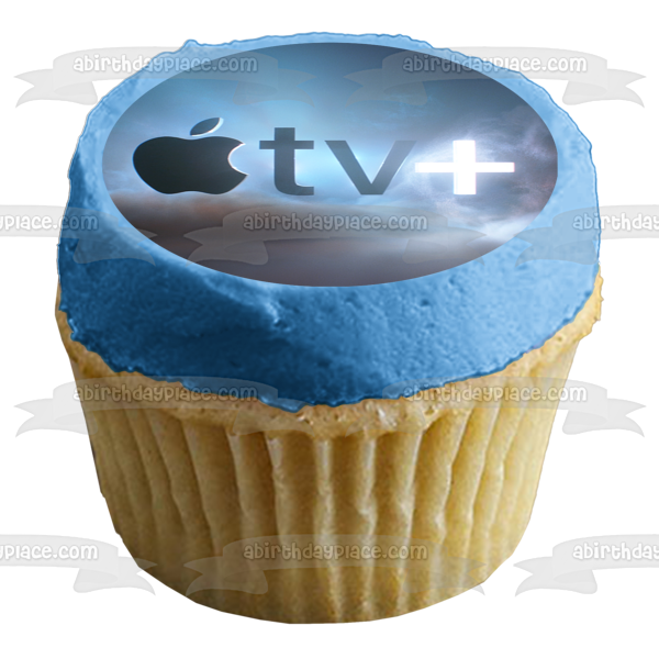 Apple TV+ Logo Edible Cake Topper Image ABPID51316