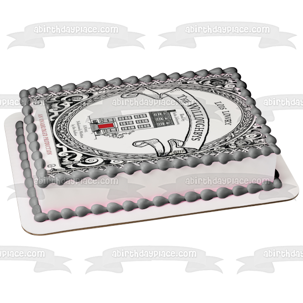 The Willoughbys Book Cover Edible Cake Topper Image ABPID51237
