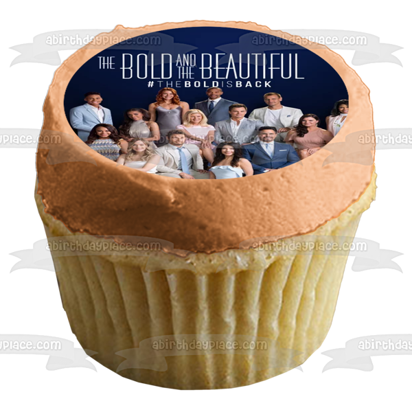 The Bold and the Beautiful #The Bold Is Back Katie Logan Ridge Forrester Brooke Logan Eric Forrester Sally Spectra Edible Cake Topper Image ABPID51250