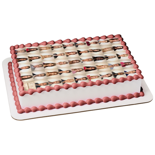 Elenco del Hospital General Carly Corinthos Sonny Corinthos Anna Devane Jason Morgan Alexis Davis Valerie Spencer Curtis Ashford Elizabeth Webber Imagen comestible para decoración de tartas ABPID51259 