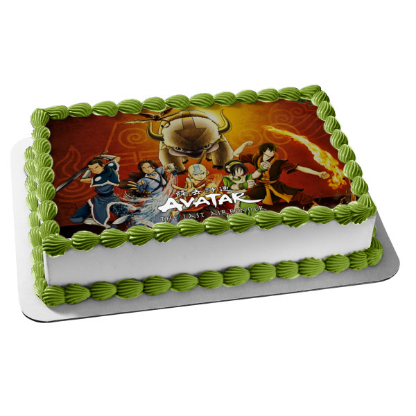 Avatar the Last Airbender Edible Cake Topper Image ABPID51415