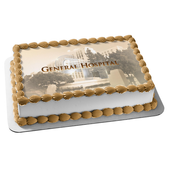 General Hospital Edible Cake Topper Image ABPID51260