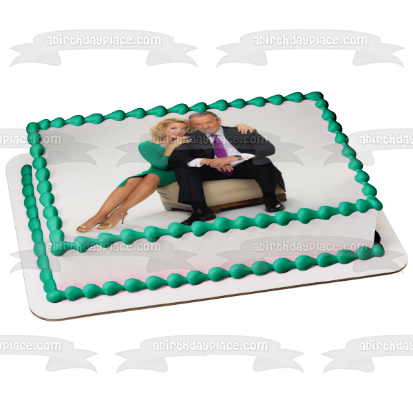 The Young and the Restless Victor Newman Nikki Newman Edible Cake Topper Image ABPID51265