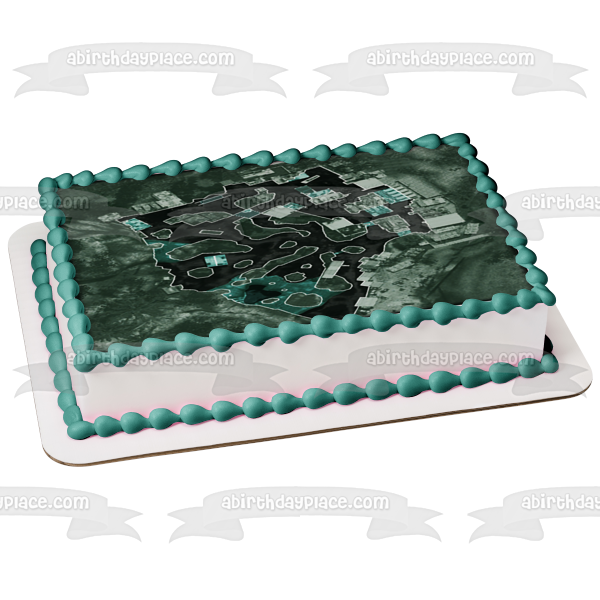 Call of Duty Modern Warfare 3 Map Edible Cake Topper Image ABPID51278