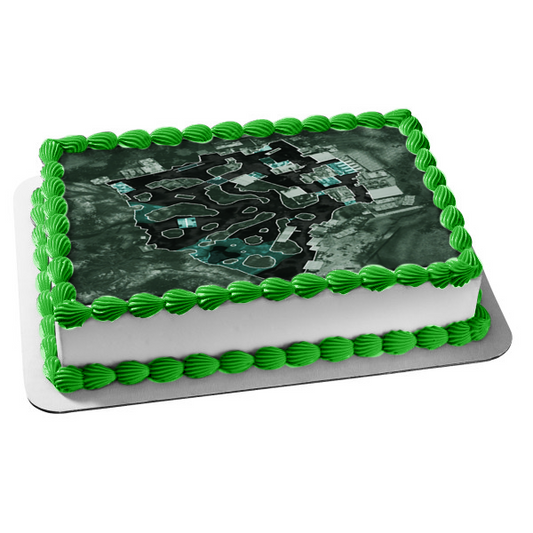 Call of Duty Modern Warfare 3 Map Edible Cake Topper Image ABPID51278