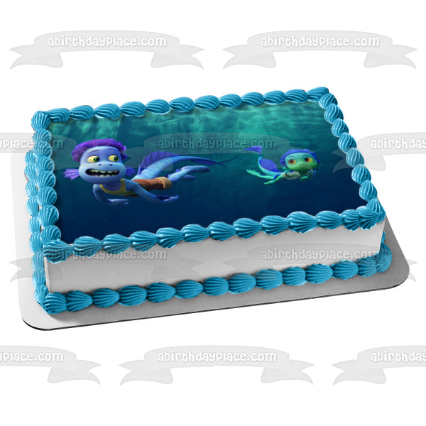 Luca Disney Pixar Daniela Paguro Edible Cake Topper Image ABPID54114 – A  Birthday Place
