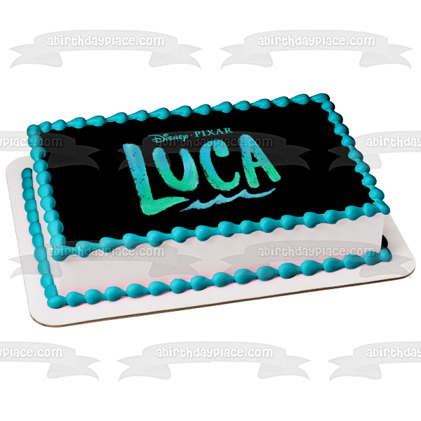 Imagen comestible para decoración de tarta de Luca Disney Pixar ABPID54117 