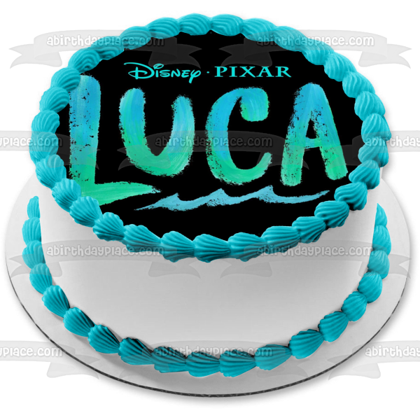 Imagen comestible para decoración de tarta de Luca Disney Pixar ABPID54117 