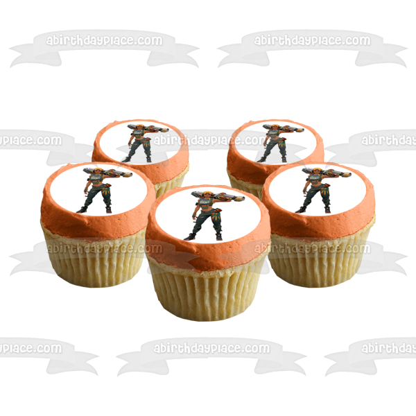 Valorant Character Raze Edible Cake Topper Image ABPID51720