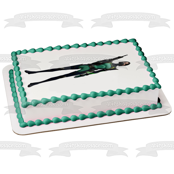 Valorant Character Viper Edible Cake Topper Image ABPID51723