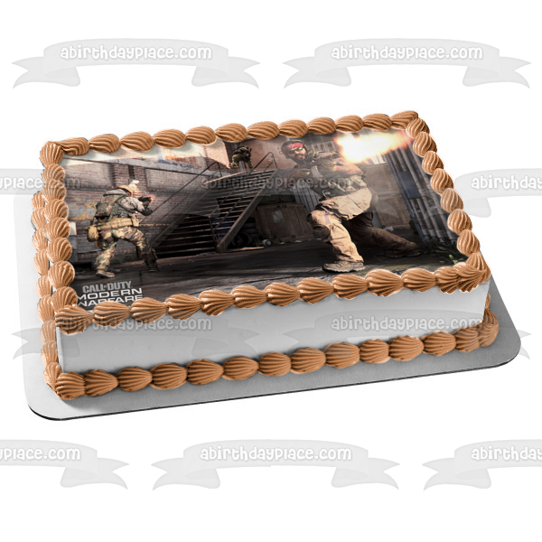 Call of Duty: Modern Warfare Wayne "D-Day" Davis Edible Cake Topper Image ABPID51745