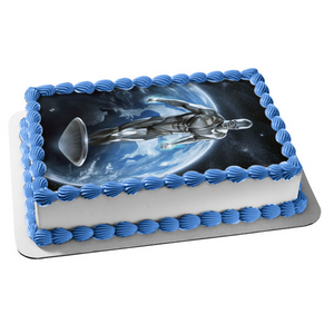 Fantastic Four: Rise of the Silver Surfer Marvel Edible Cake Topper Image ABPID51764