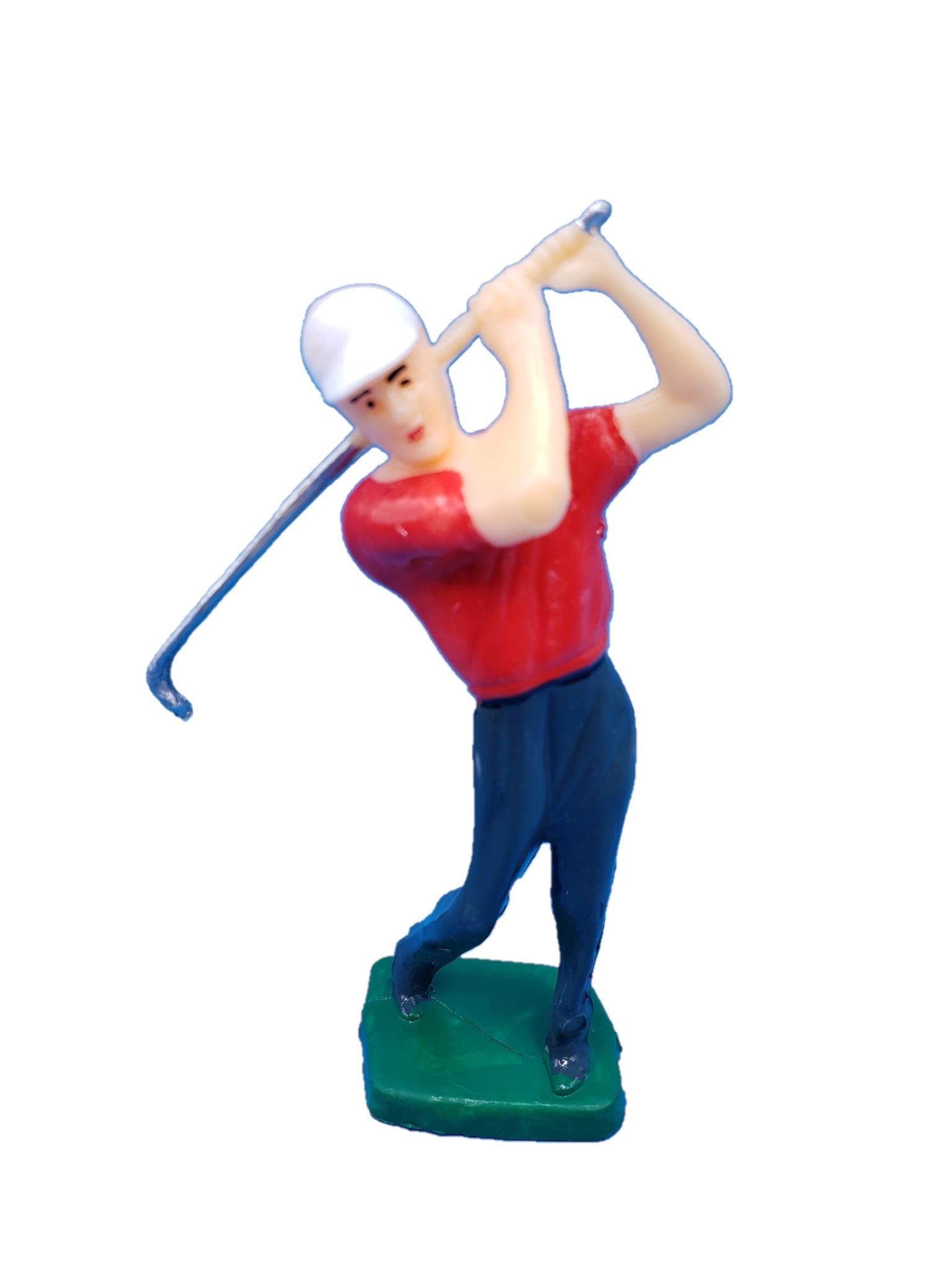 Golfer Cake Topper Figurine