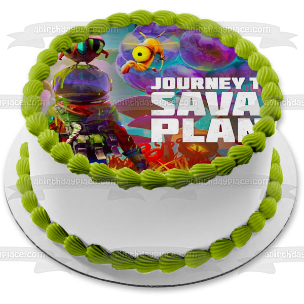 Journey to the Savage Planet Aliens Edible Cake Topper Image ABPID51789