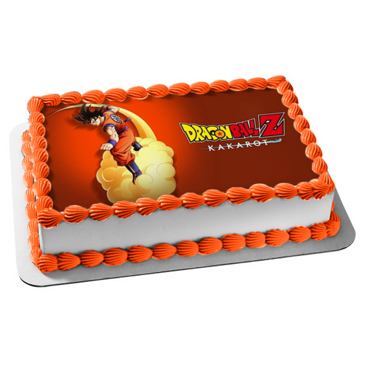 Dragon Ball Z: Kakarotto Yamcha en una nube Imagen comestible para decoración de tarta ABPID51873 