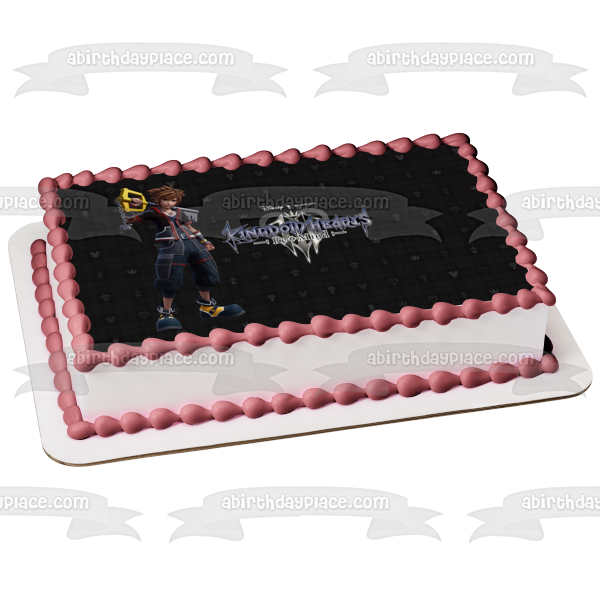 Disney Kingdom Hearts 3 Sora Edible Cake Topper Image ABPID51875