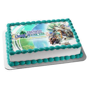 Final Fantasy Crystal Chronicles Remastered Edition Clavats Edible Cake Topper Image ABPID51880