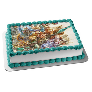 Final Fantasy Crystal Chronicles Remastered Edition Clavats Edible Cake Topper Image ABPID51881