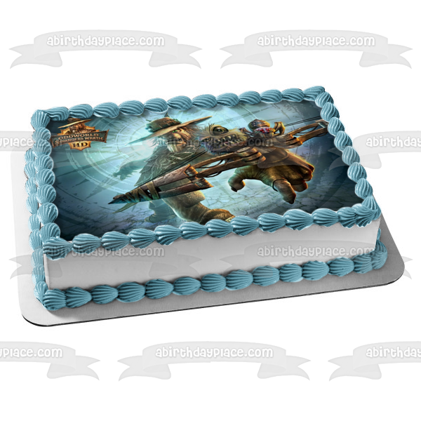 Oddworld: Stranger's Wrath Hd the Bounty Hunter Edible Cake Topper Image ABPID51884