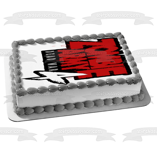 Zombie Army 4: Dead War Logo Edible Cake Topper Image ABPID51907