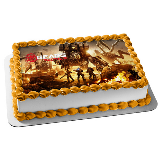 Gears Tactics Brumak Corpser Edible Cake Topper Image ABPID51937