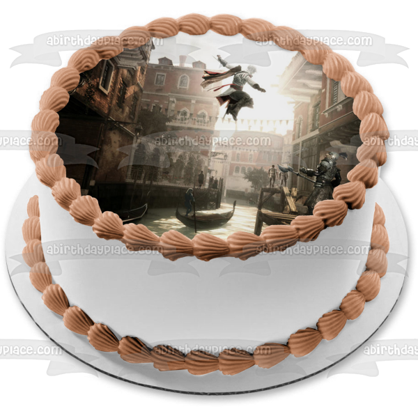 Assassin's Creed 3 Desmond Miles Edible Cake Topper Image ABPID52005