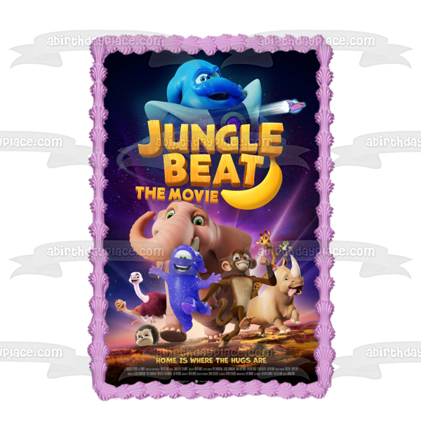 Jungle Beat the Movie Munki Trunk Tallbert Ribbert Grogon Baby Edible Cake Topper Image ABPID51690