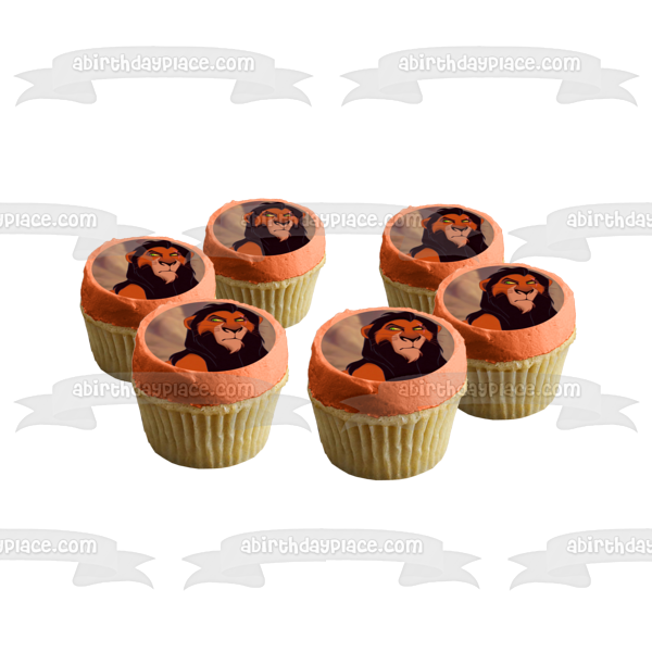 The Lion King Scar Disney Edible Cake Topper Image ABPID52204