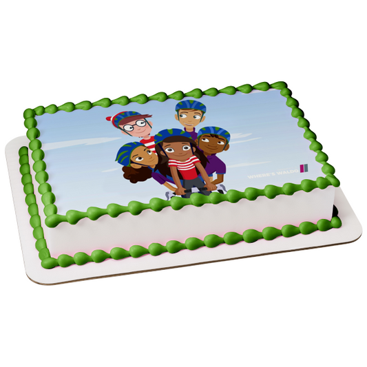 Where's Waldo Wenda Edible Cake Topper Image ABPID52121