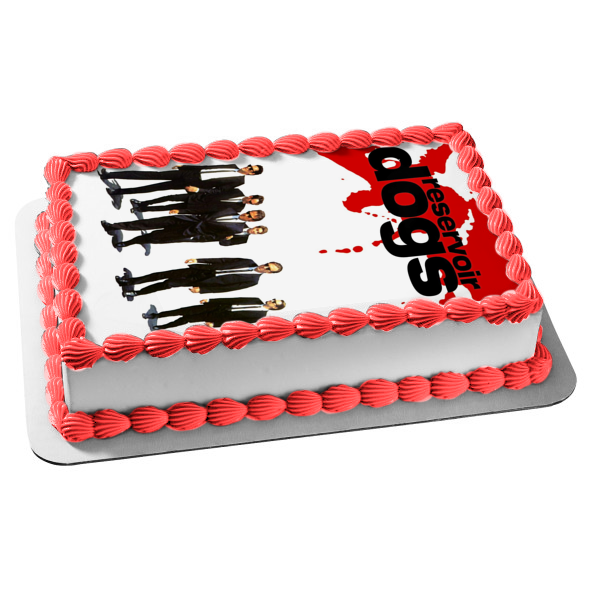 Reservoir Dogs Movie Gangster Edible Cake Topper Image ABPID52316
