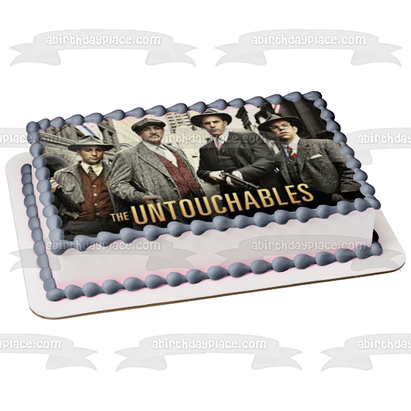 The Untouchables Movie Gangster Edible Cake Topper Image ABPID52318
