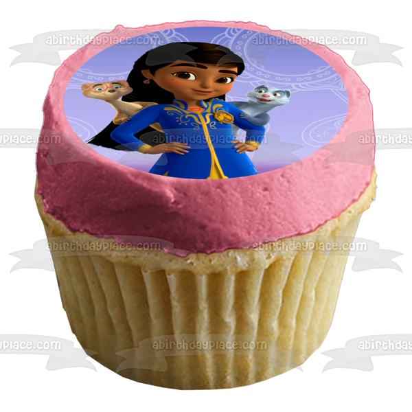 Mira Royal Detective Mikku Chikku Edible Cake Topper Image ABPID52155