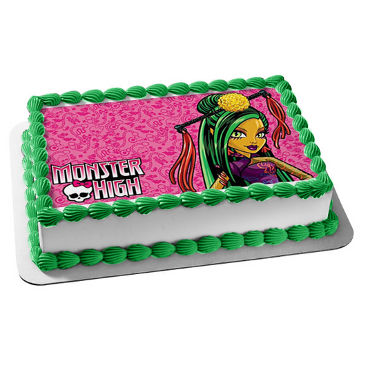Monster High Jinafire Long Edible Cake Topper Image ABPID52849