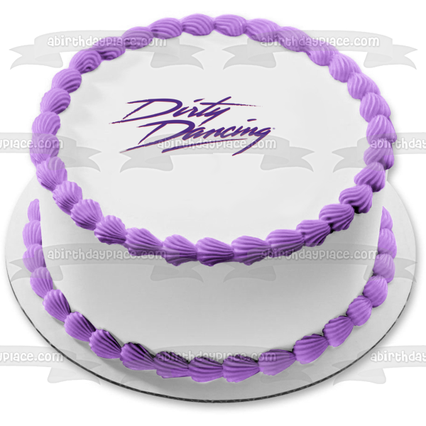 Dirty Dancing Edible Cake Topper Image ABPID53009
