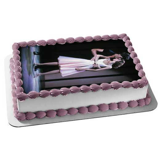 Dirty Dancing Baby Johnny Dancing Edible Cake Topper Image ABPID53010