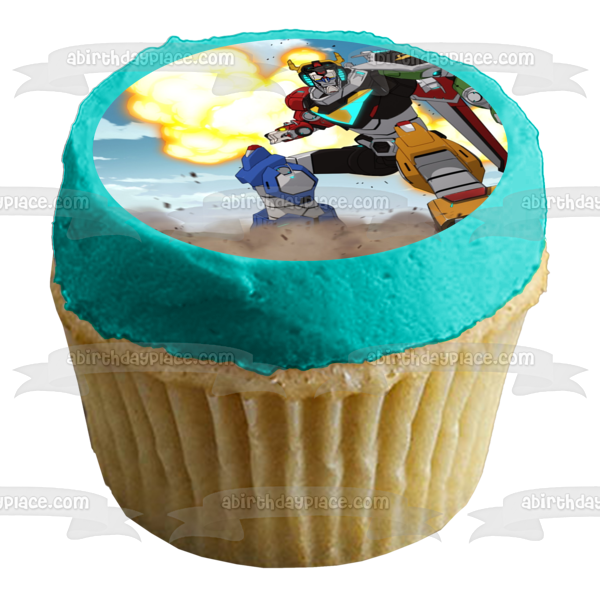 Voltron Legendary Defender Lions Paladins Animated Series Edible Cake Topper Image ABPID53024