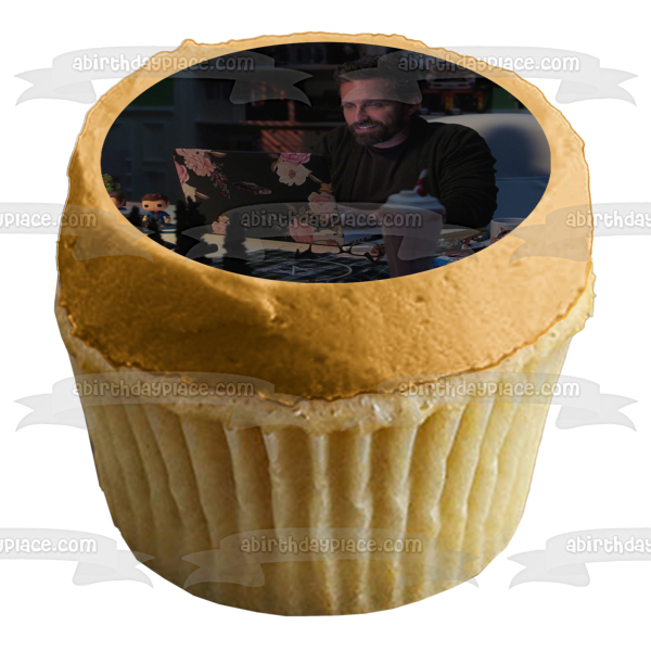 Supernatural God Chuck Shurley TV Show Series Edible Cake Topper Image ABPID53359