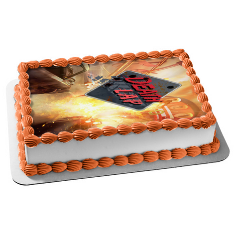 Death Lap Oculus Rift Survival Racing Game Edible Cake Topper Image ABPID53518