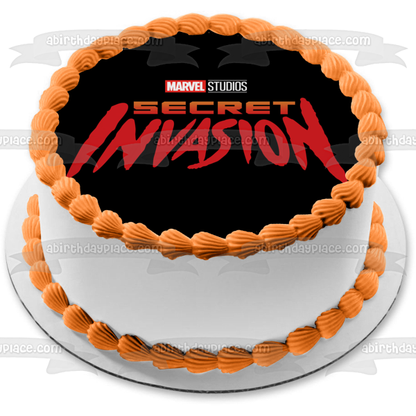 Imagen de decoración comestible para tarta de la serie de televisión Secret Invasion de Disney Marvel Studios ABPID53531 