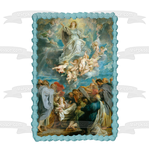 Assumption of Mary Edible Cake Topper Image ABPID54167