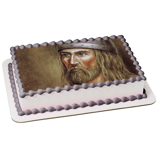 Leif Erikson Day Edible Cake Topper Image ABPID54263