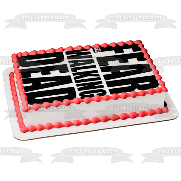 Imagen de decoración comestible para tarta de Fear the Walking Dead ABPID54451 