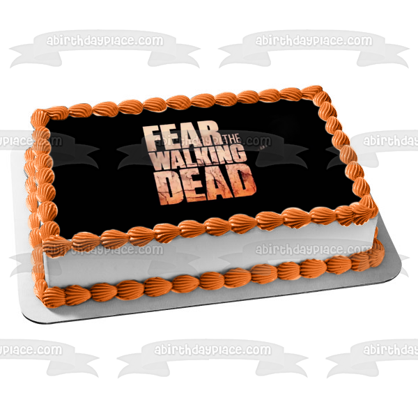 Fear the Walking Dead Edible Cake Topper Image ABPID54452