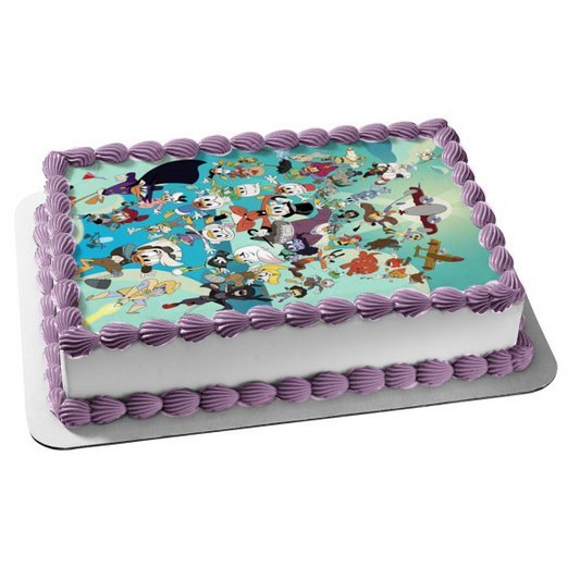 Duck Tales Huey Duey Louie Scrooge McDuck Edible Cake Topper Image ABPID54380