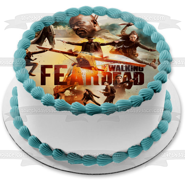 Fear the Walking Dead Morgan Alicia Al Victor Imagen comestible para decoración de tarta ABPID54465 