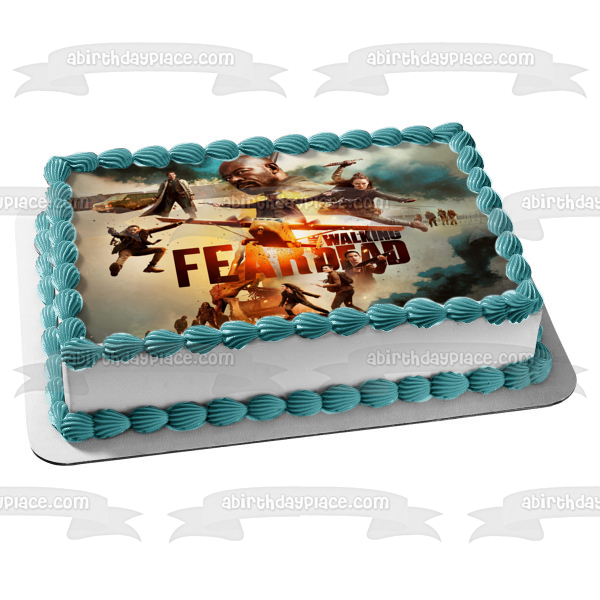 Fear the Walking Dead Morgan Alicia Al Victor Imagen comestible para decoración de tarta ABPID54465 