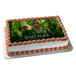 A Quiet Place Part II Evelyn Regan Marcus Edible Cake Topper Image ABPID54481