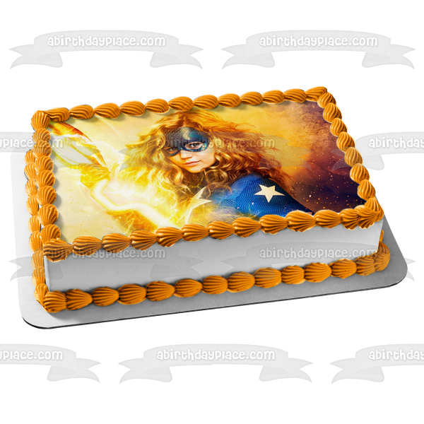 Dc's Stargirl Edible Cake Topper Image ABPID54401